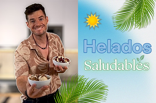 Helados ricos y saludables