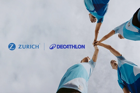 Alianza deportiva Zurich y Decathlon
