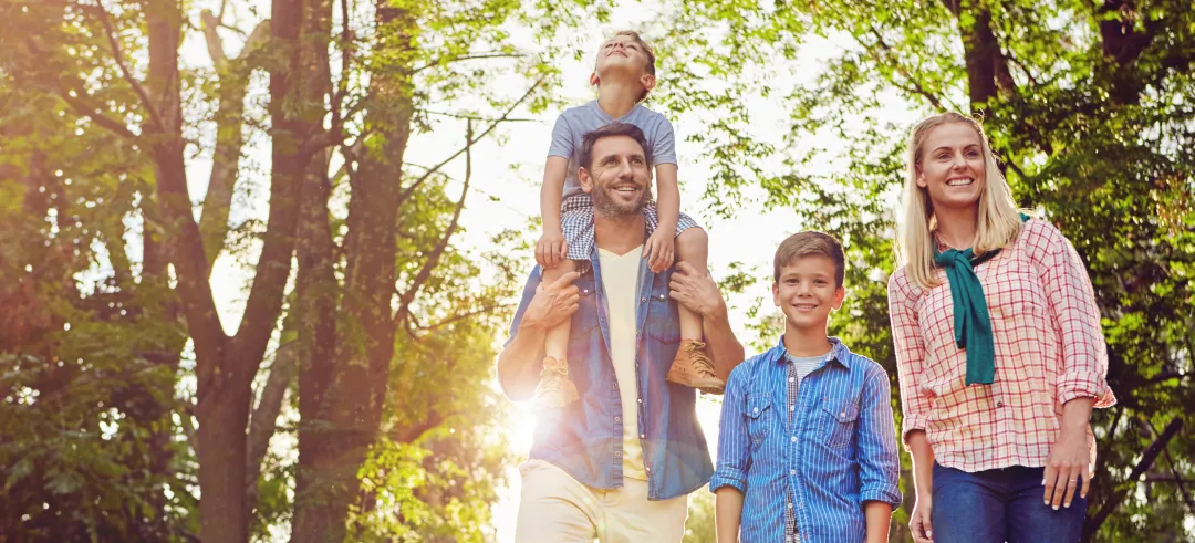 Familia de excursión