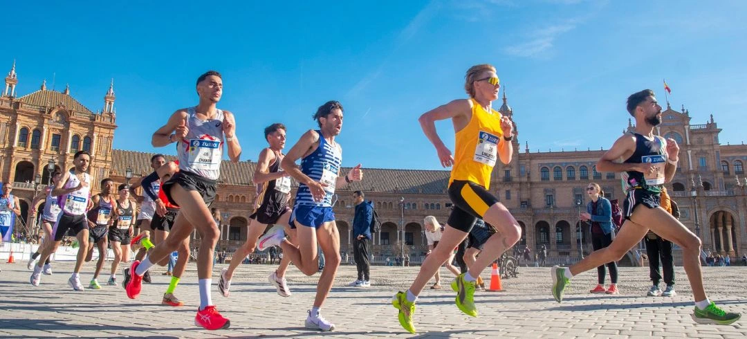 corredores en una carrera
